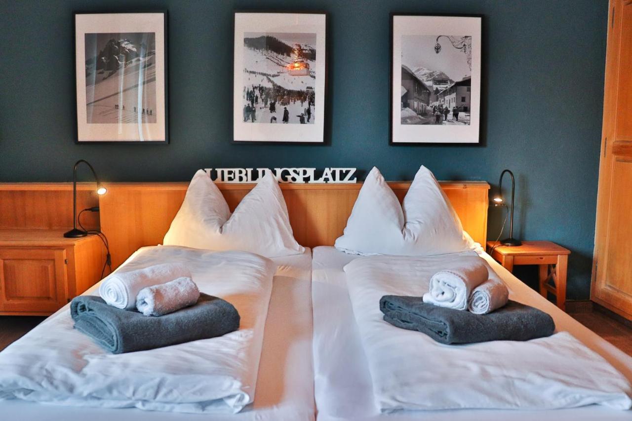 Cafe Schneider Appartments Sankt Anton am Arlberg Bagian luar foto