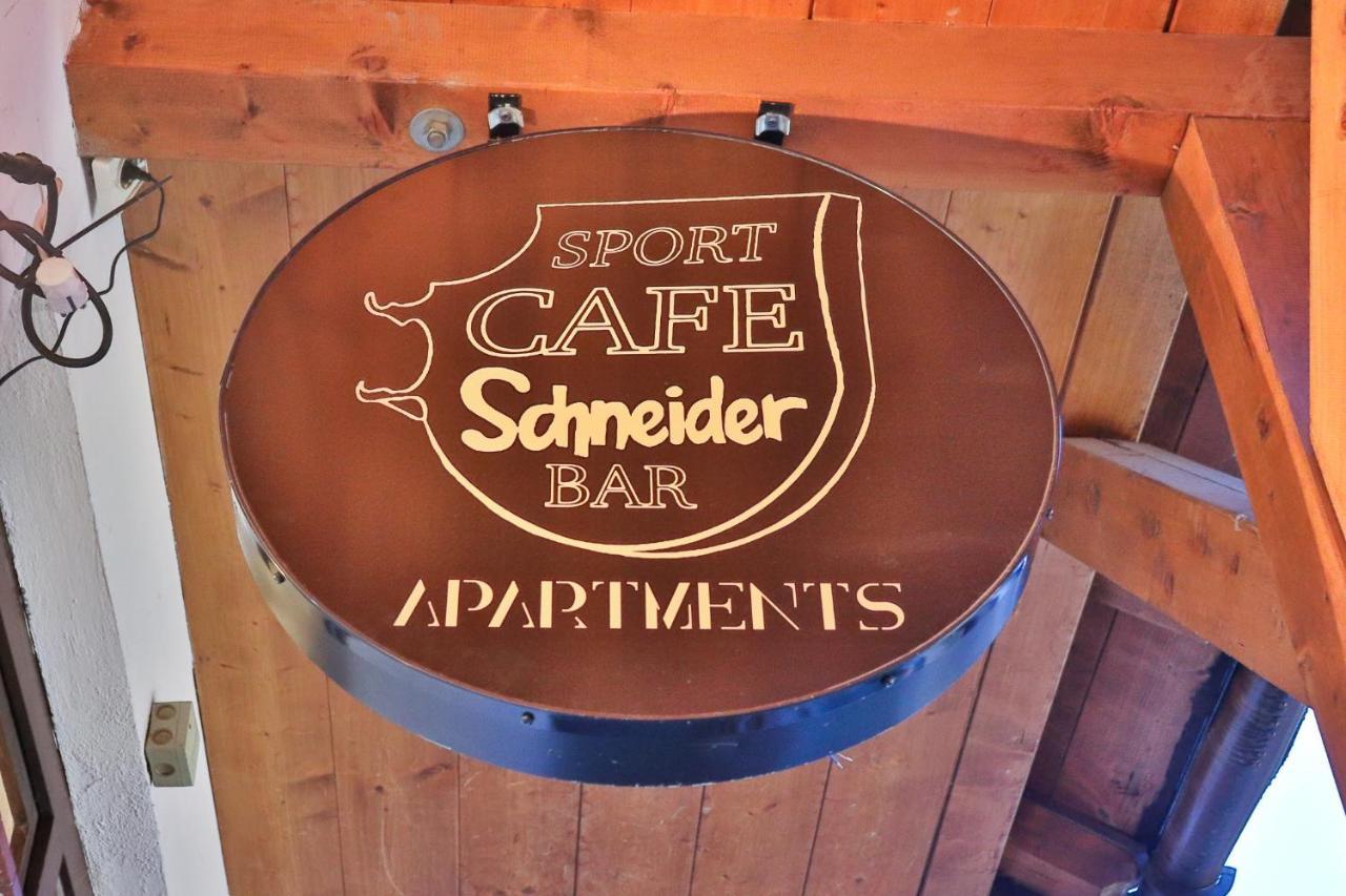 Cafe Schneider Appartments Sankt Anton am Arlberg Bagian luar foto